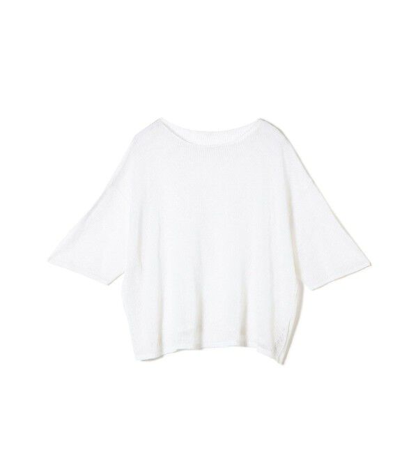 SHIPS for women「〈手洗い可能〉イタリアン シアー リネン プルオーバー」|ニット・セーター|