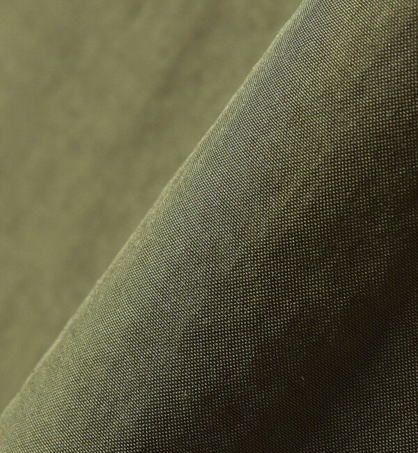 SHIPS any「SHIPS any:〈洗濯機可能〉グロッシー ドロスト バンドカラー フレンチ シャツ」|シャツ・ブラウス|