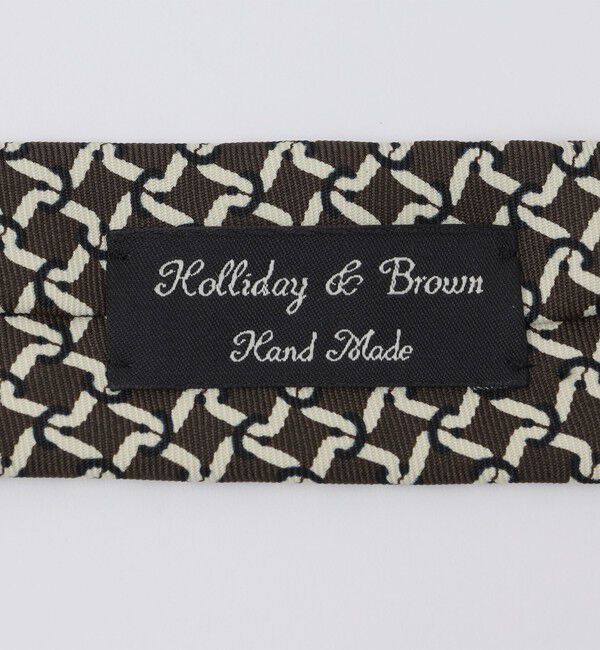 SHIPS「Holliday＆Brown マダー プリント ネクタイ」|ネクタイ・蝶ネクタイ|