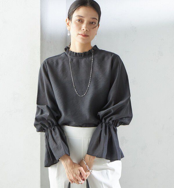 SHIPS for women「【SHIPS別注】HARIO:ウェーブ ピアス」|ピアス|