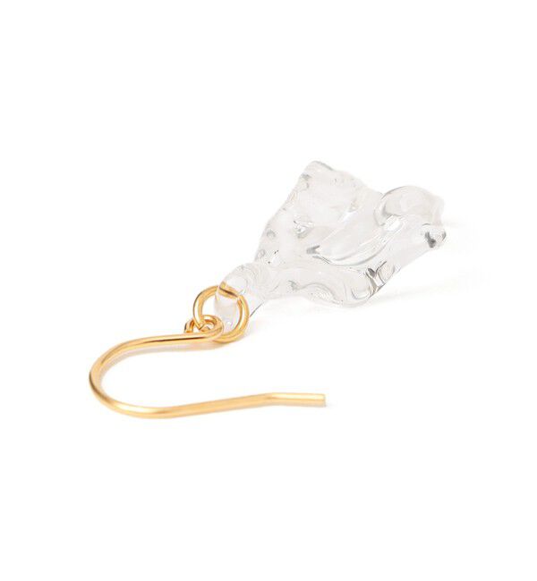 SHIPS for women「【SHIPS別注】HARIO:ウェーブ ピアス」|ピアス|