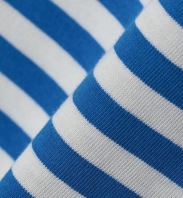 SHIPS any「【SHIPS any別注】UNIVERSAL OVERALL: ボーダー Tシャツ <KIDS>」|Tシャツ・カットソー|