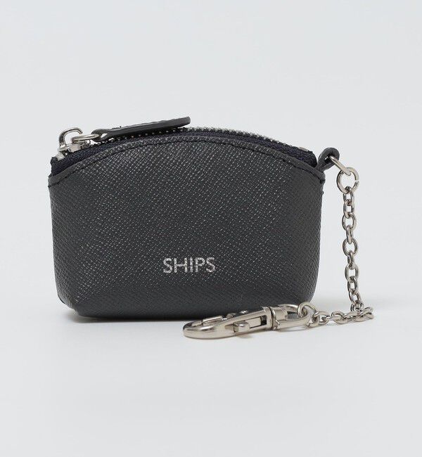 SHIPS「【WEB限定】SHIPS:【SAFFIANO LEATHER】ミニ ポーチ バッグ チャーム」|ポーチ|