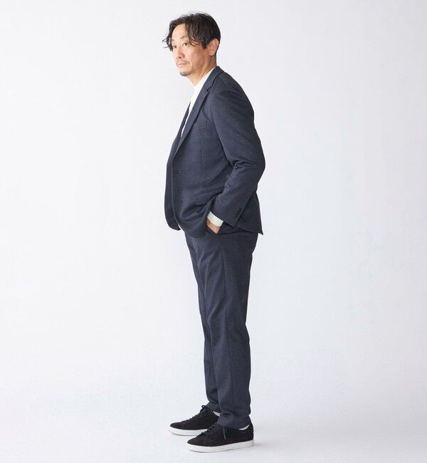 SHIPS「SHIPS:〈洗濯機可能〉アクティブ ジャージー ジャケット(セットアップ対応)」|テーラードジャケット|