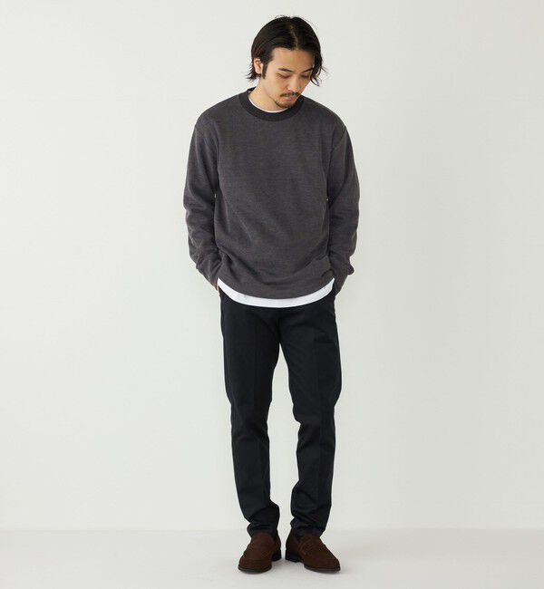 SHIPS Colors 「SHIPS Colors:〈手洗い可能〉ニットライク ロングスリーブ Tシャツ (ロンT)」|Tシャツ・カットソー|