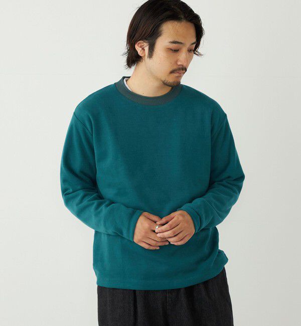 SHIPS Colors 「SHIPS Colors:〈手洗い可能〉ニットライク ロングスリーブ Tシャツ (ロンT)」|Tシャツ・カットソー|