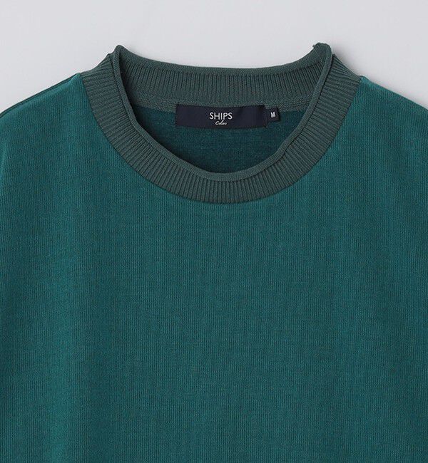 SHIPS Colors 「SHIPS Colors:〈手洗い可能〉ニットライク ロングスリーブ Tシャツ (ロンT)」|Tシャツ・カットソー|