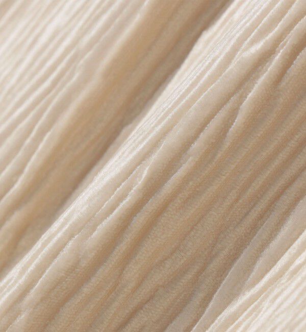 SHIPS Colors 「SHIPS Colors:〈手洗い可能〉ポリエステル ベロア プリーツ タイトスカート」|スカート|