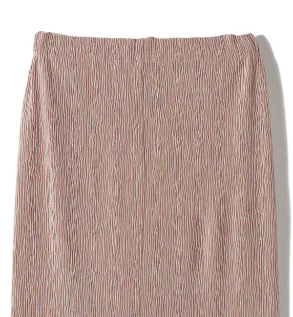 SHIPS Colors 「SHIPS Colors:〈手洗い可能〉ポリエステル ベロア プリーツ タイトスカート」|スカート|