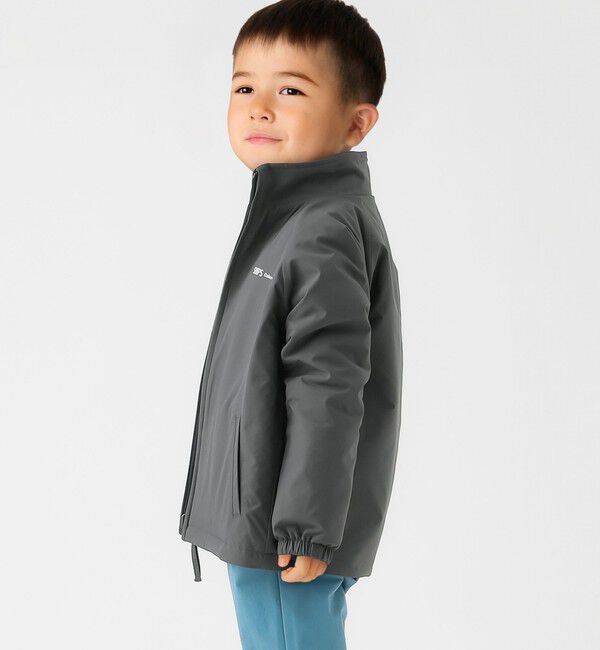 SHIPS Colors 「SHIPS Colors:110～150cm/ 〈洗濯機可能〉リバーシブル ジップブルゾン◇」|ブルゾン・スタジャン|