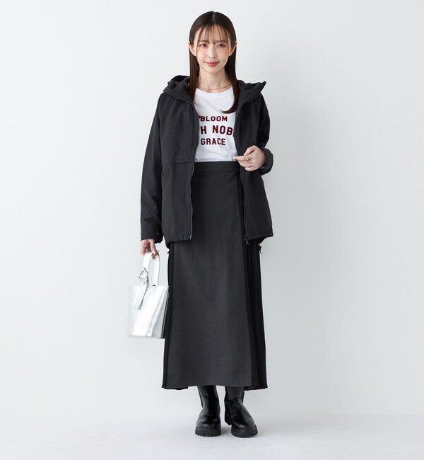 SHIPS Colors 「SHIPS Colors:〈手洗い可能〉プリーツ コンビ スカート」|スカート|