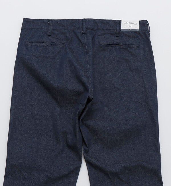 SHIPS「SHIPS: デニム ライク テーパード チノ」|チノ|