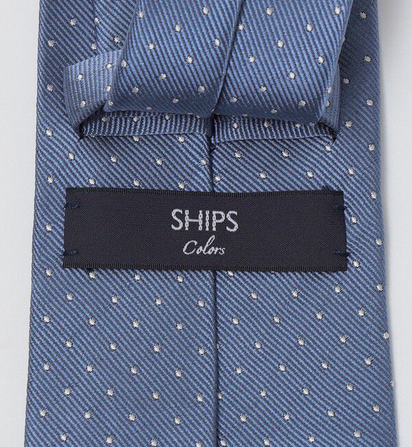 SHIPS Colors 「SHIPS Colors:シルク ピンドット ネクタイ」|ネクタイ・蝶ネクタイ|