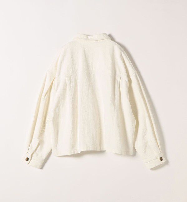 SHIPS any「《予約》SHIPS any:〈洗濯機可能〉カルゼ ショート ワーク ジャケット」|その他|