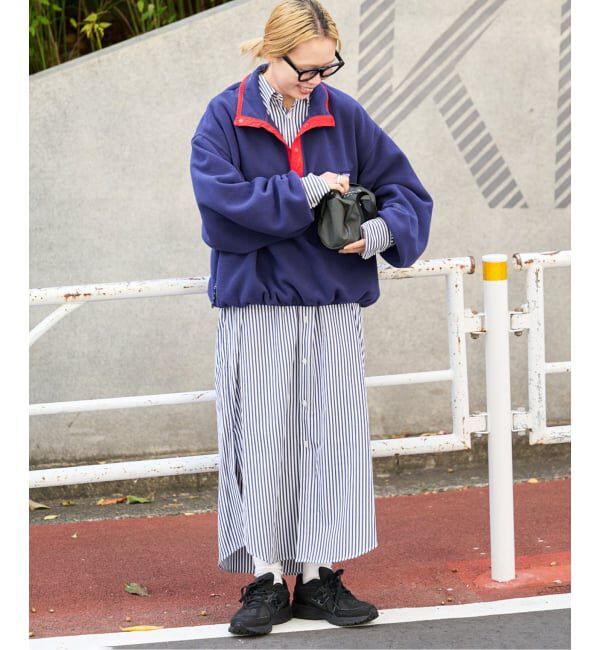 OUTDOOR PRODUCTS Usual Things「コットンポリエステルロンストシャツワンピース」|ワンピース|