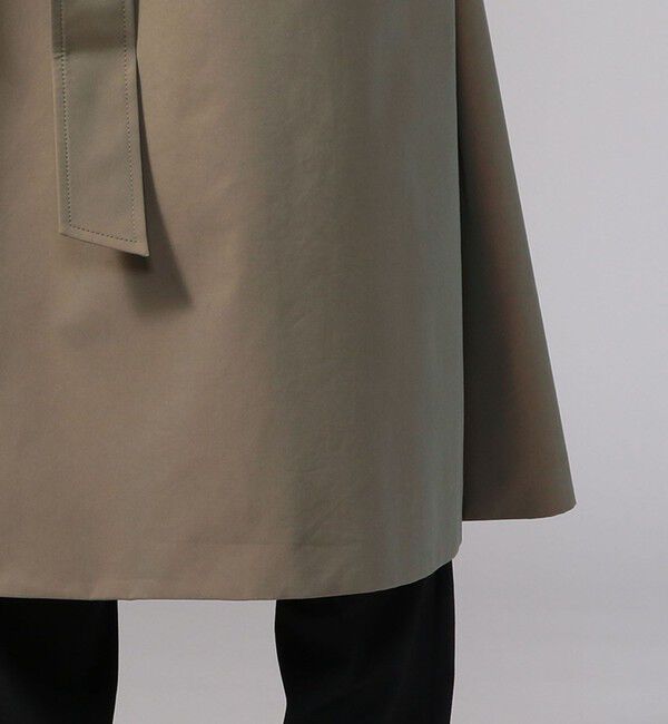 CABaN「CABaN コットンポリエステルシャンブレー オーバーサイズトレンチコート」|トレンチコート|