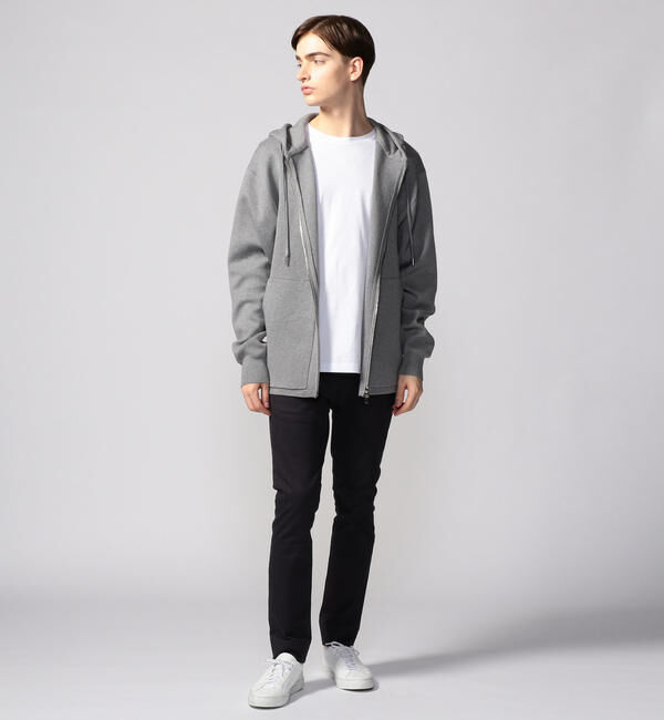 CABaN「CABaN コットンカシミヤ ジップパーカ」|ニット・セーター|