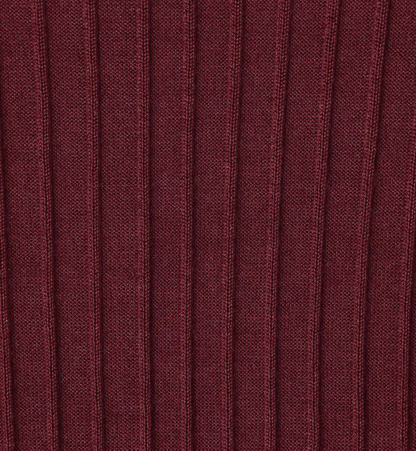 TOMORROWLAND collection「カシミヤシルクリブ クルーネックプルオーバー」|ニット・セーター|