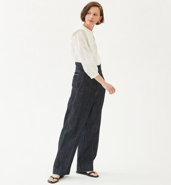 MACPHEE「コットンデニム 2-wayコンビネゾン」|オールインワン|