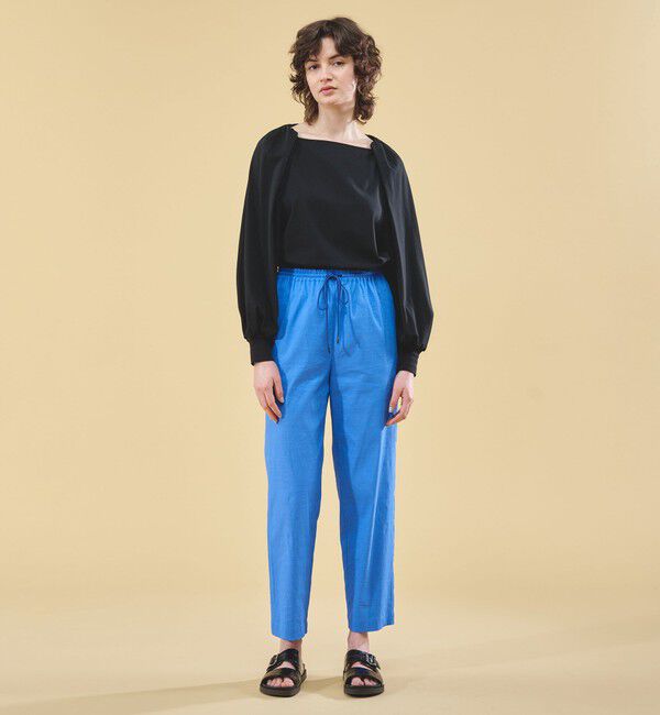 DES PRES「リネンナイロンストレッチ イージーテーパードパンツ」|その他|