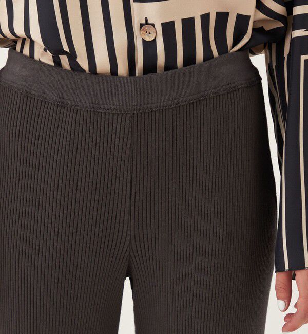 GALERIE VIE「コットンウールリブ イージーパンツ」|その他|