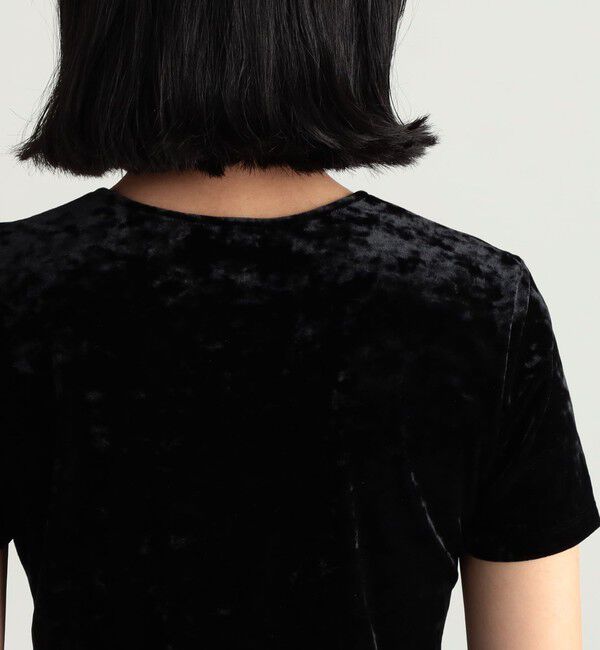 Edition「クラッシュベロアTシャツ」|Tシャツ・カットソー|