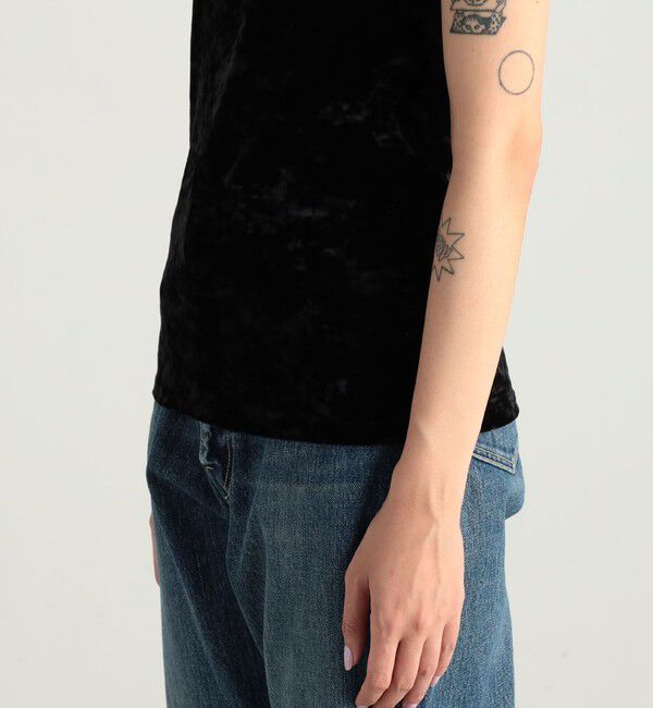Edition「クラッシュベロアTシャツ」|Tシャツ・カットソー|