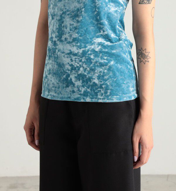 Edition「クラッシュベロアTシャツ」|Tシャツ・カットソー|