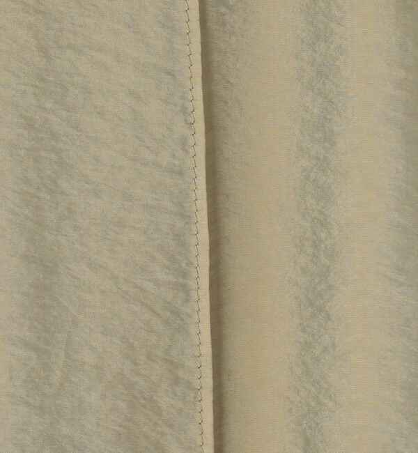 BACCA「オーガンジーレーヨン ワイドパンツ」|チノ|