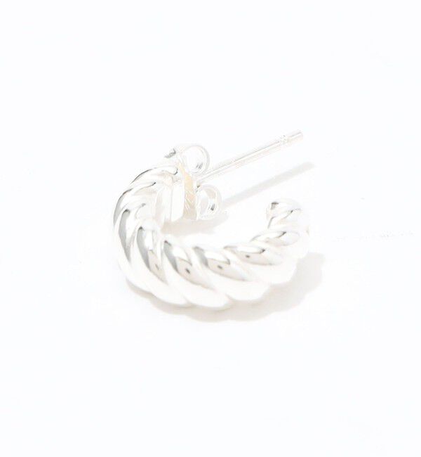 TOMORROWLAND GOODS「Nina&Jules Small Twisted フープピアス」|ピアス|