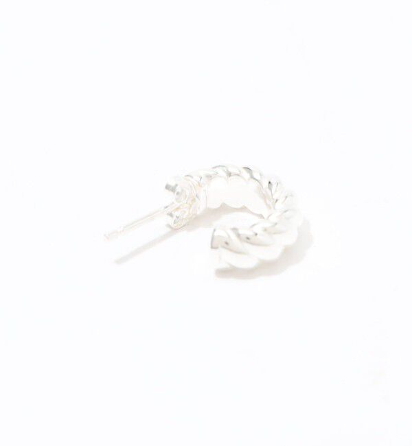 TOMORROWLAND GOODS「Nina&Jules Small Twisted フープピアス」|ピアス|
