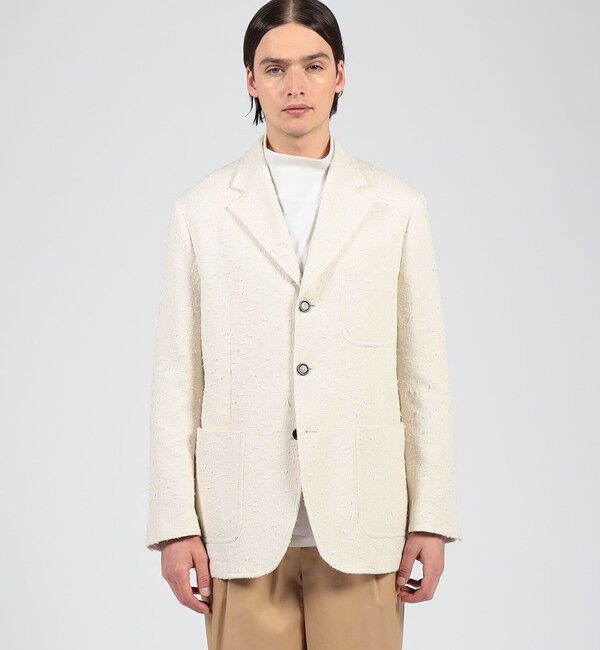 CABaN「CABaN スプリングツイード 3ポケットテーラードジャケット」|テーラードジャケット|