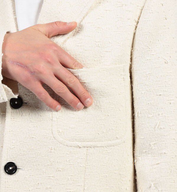 CABaN「CABaN スプリングツイード 3ポケットテーラードジャケット」|テーラードジャケット|