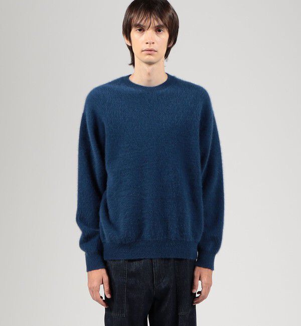 TOMORROWLAND MENS「フォックスカシミヤ クルーネック プルオーバー」|ニット・セーター|