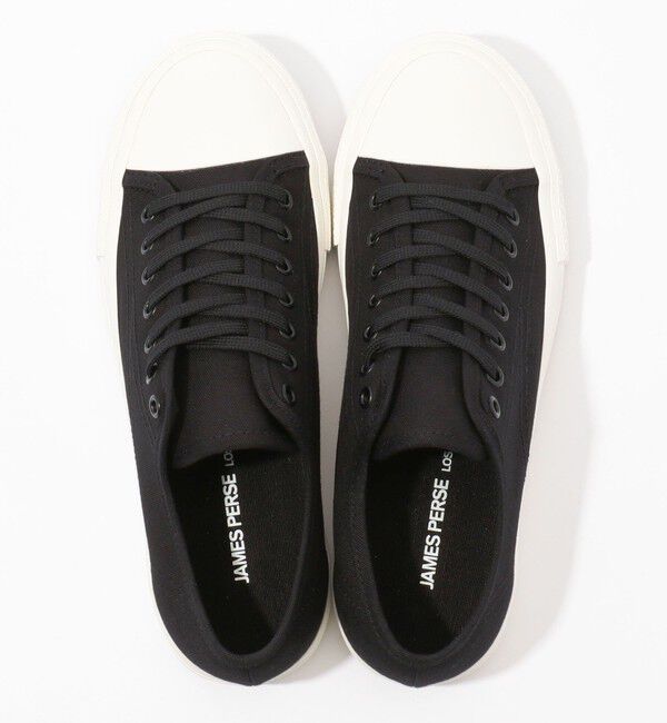 JAMES PERSE「コットンキャンバス レースアップスニーカー SWRCC8363」|スニーカー|