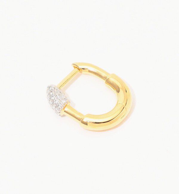 TOMORROWLAND GOODS「Otiumberg. Small Pave Staple ピアス」|ピアス|