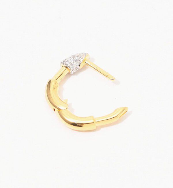 TOMORROWLAND GOODS「Otiumberg. Small Pave Staple ピアス」|ピアス|