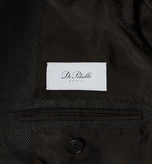 TOMORROWLAND MENS「【別注】De Petrillo リネンコットン シングルブレステッド3Bジャケット」|テーラードジャケット|