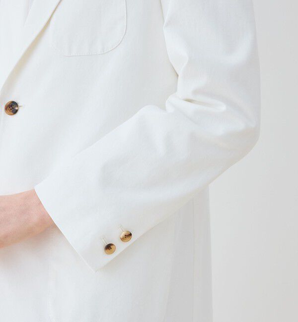 GALERIE VIE「ノンマーセライズドコットン テーラードジャケット」|テーラードジャケット|