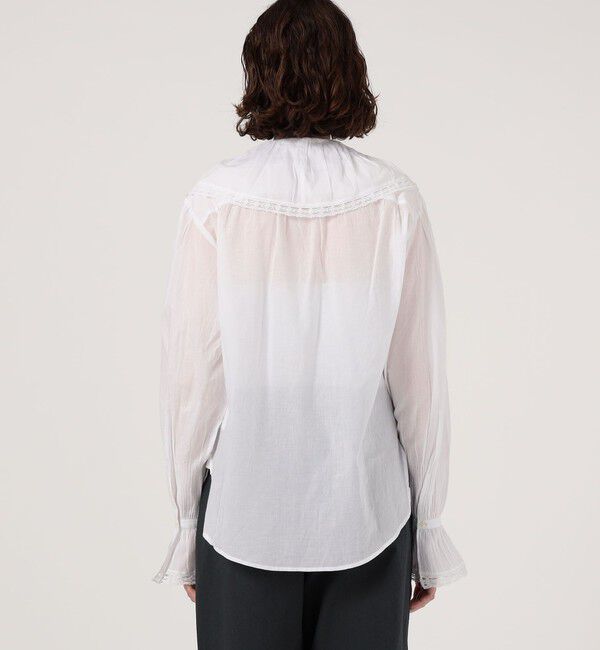 TOMORROWLAND GOODS「JANE GUSTAVSSON POPPI フリルシャツ」|シャツ・ブラウス|