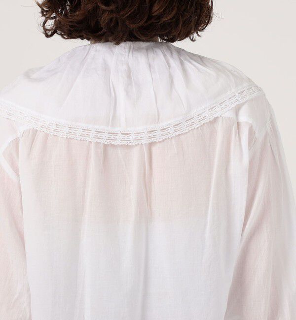 TOMORROWLAND GOODS「JANE GUSTAVSSON POPPI フリルシャツ」|シャツ・ブラウス|