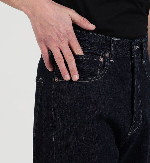 Edition「コットンデニム ストレートパンツ」|デニム|