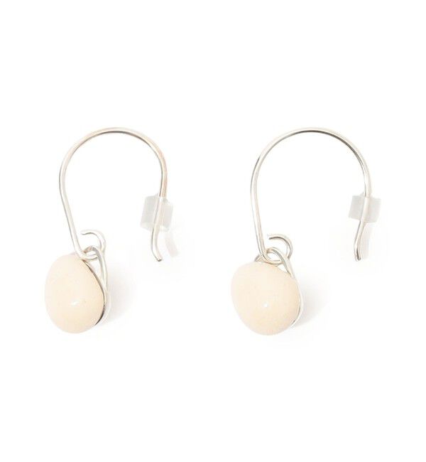TOMORROWLAND GOODS「helena rohner セラミックストーンピアス」|ピアス|11 ホワイト