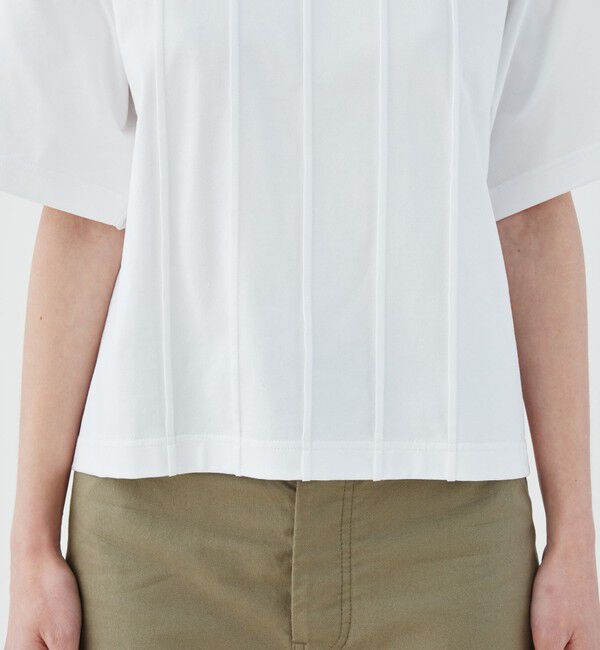 GALERIE VIE「コンパクトジャージー ワイドプルオーバー」|Tシャツ・カットソー|