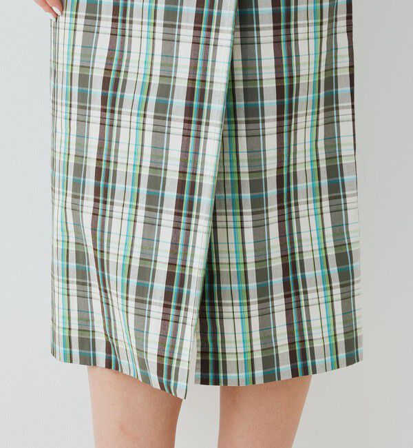 TOMORROWLAND GOODS「LUTCHMIAH チェックスカート」|スカート|