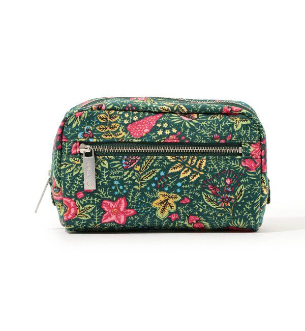 SOULEIADO「SOULEIADO コットンオックス ポーチ（L）」|ポーチ|54 グリーン系