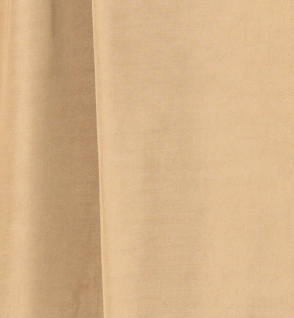 CABaN「CABaN レーヨンシルクツイル 2タックワイドテーパードパンツ」|チノ|