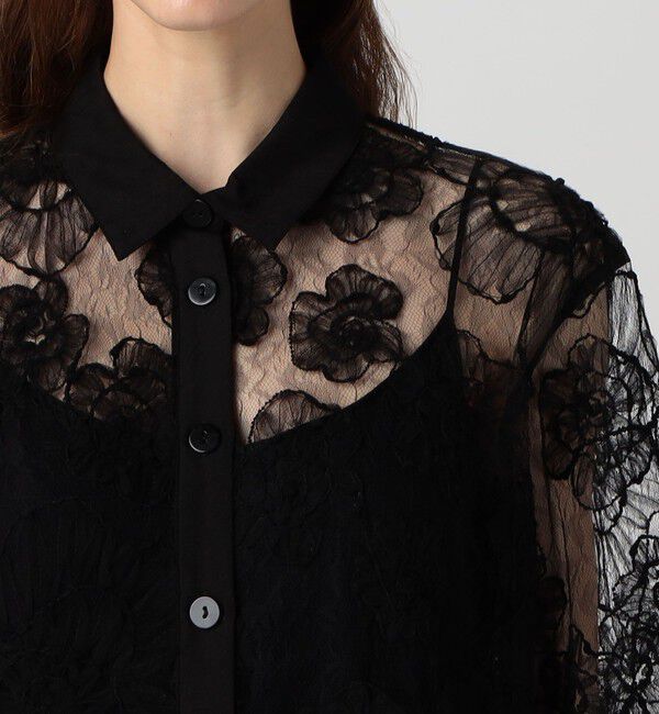 TOMORROWLAND GOODS「BAUM UND PFERDGARTEN ANNICA レースシャツ」|シャツ・ブラウス|