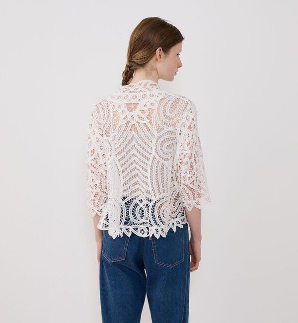 GALERIE VIE「バテンレース シャツジャケット」|その他|