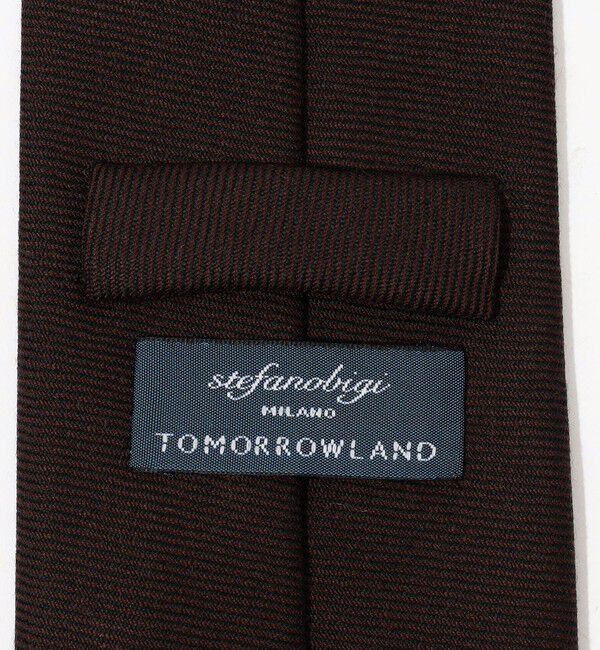 TOMORROWLAND GOODS「STEFANO BIGI ウールソリッドネクタイ」|ネクタイ・蝶ネクタイ|